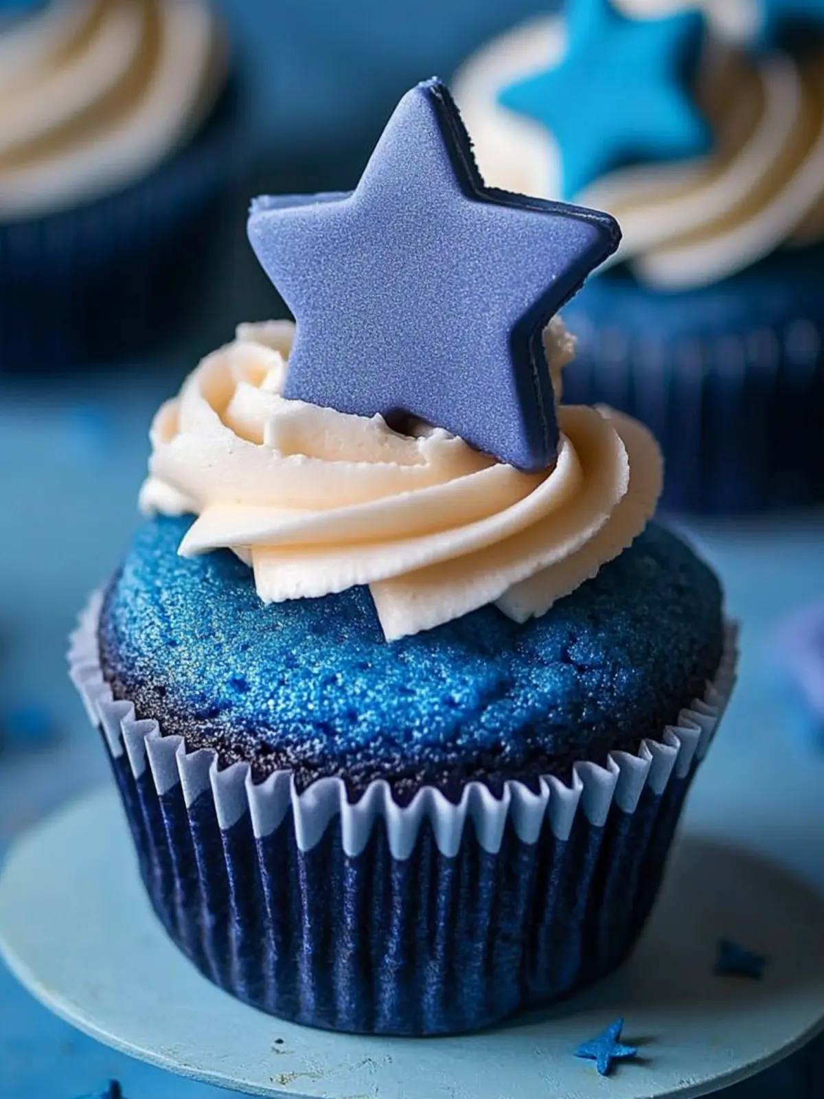 Irresistible Blue Velvet Cupcakes for Any Celebration 3 Blue Velvet Cupcakes