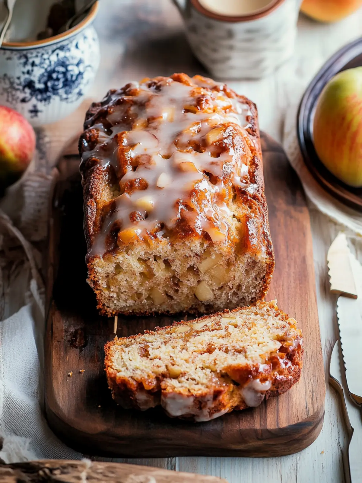 Delicious Amish Apple Fritter Bread for Cozy Fall Mornings 3 Amish Apple Fritter Bread