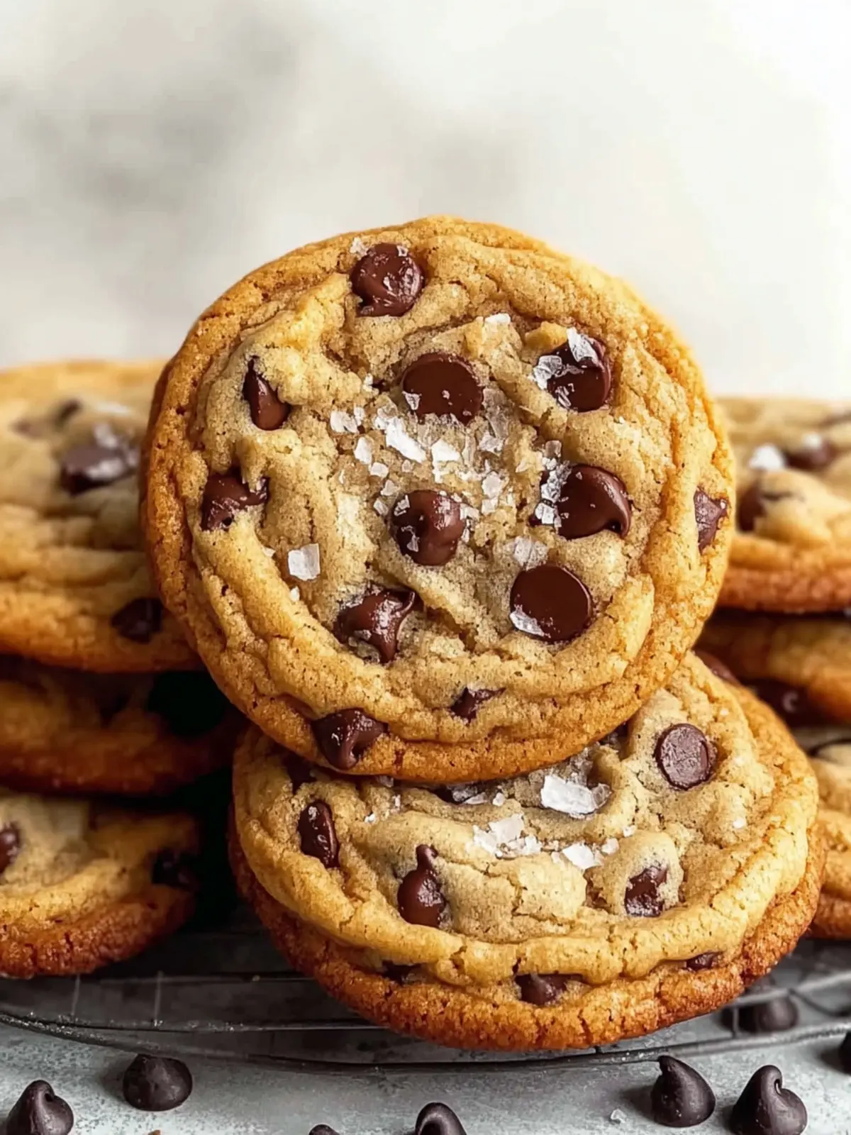 Mouthwatering Giant Bakery Style Chocolate Chip Cookies At Home 5 Giant Bakery Style Chocolate Chip Cookies