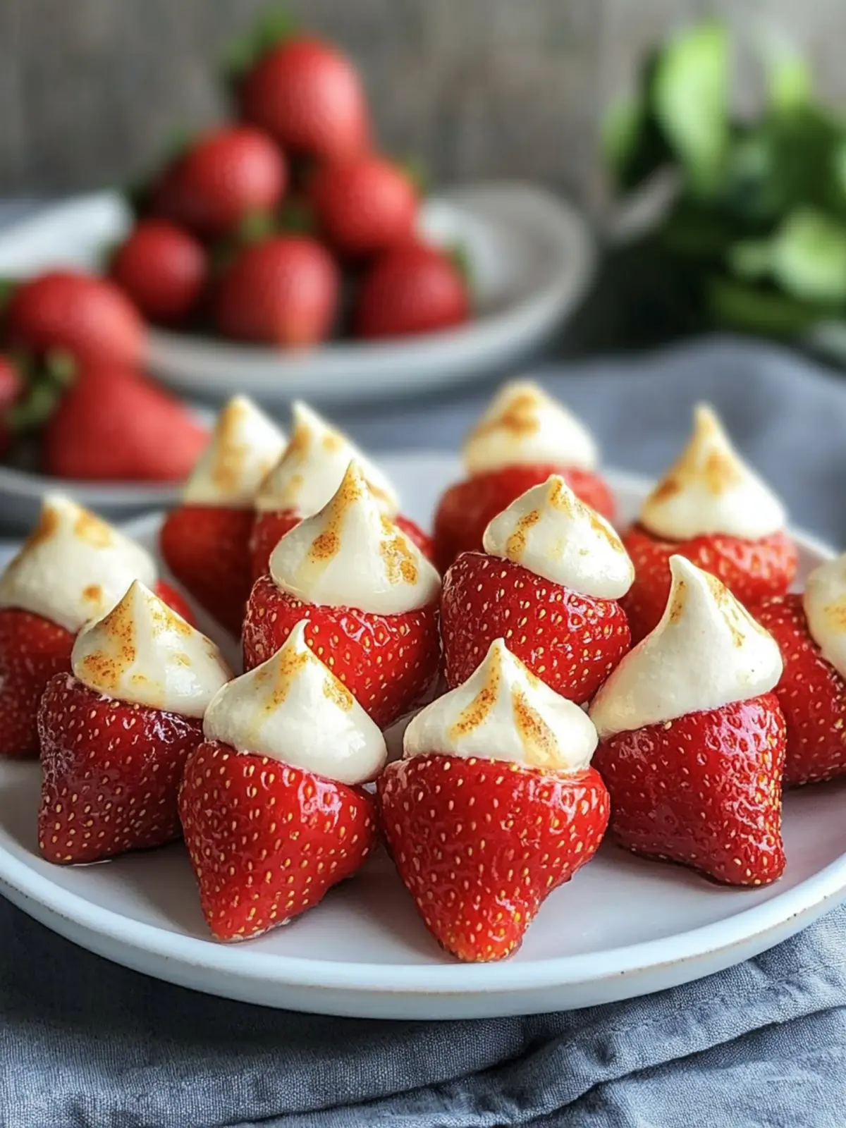 Delicious Deviled Strawberries: No-Bake Cheesecake Delight 3 Deviled Strawberries